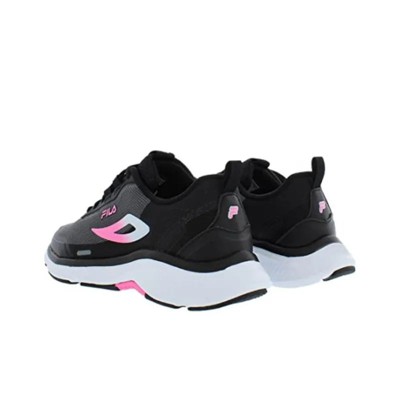 FILA Memory Trexler Memory Trexler Durable Breathable Low-Top Casual Shoes Women's Black-3