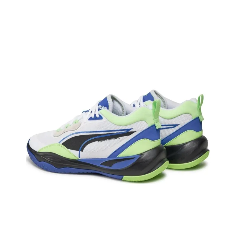 PUMA Playmaker 'White Blue Green'-2