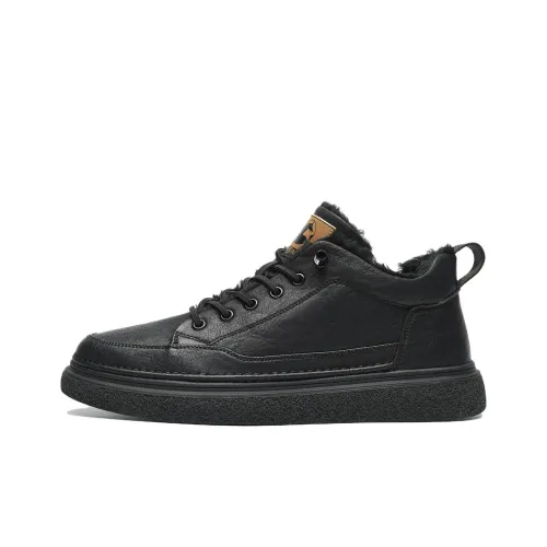 HLA Skateboard Shoes Men Mid-Top