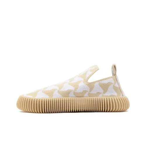 Bottega Veneta Interwoven Designed Slip On Sneakers Women's