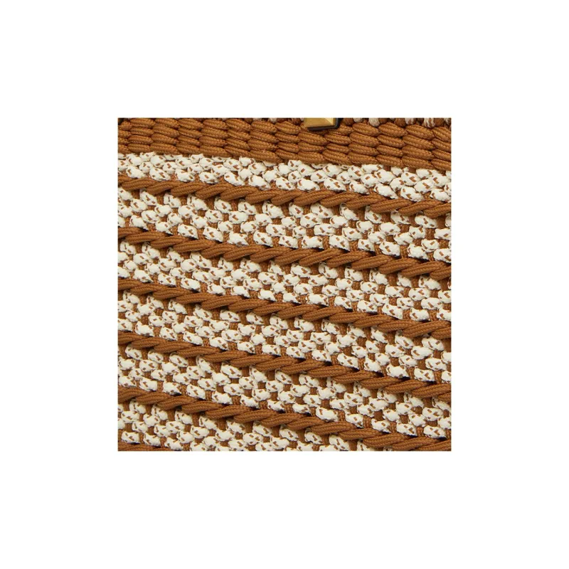 Valentino Fabric One Shoulder Handbags Men's Tawny/Beige-3