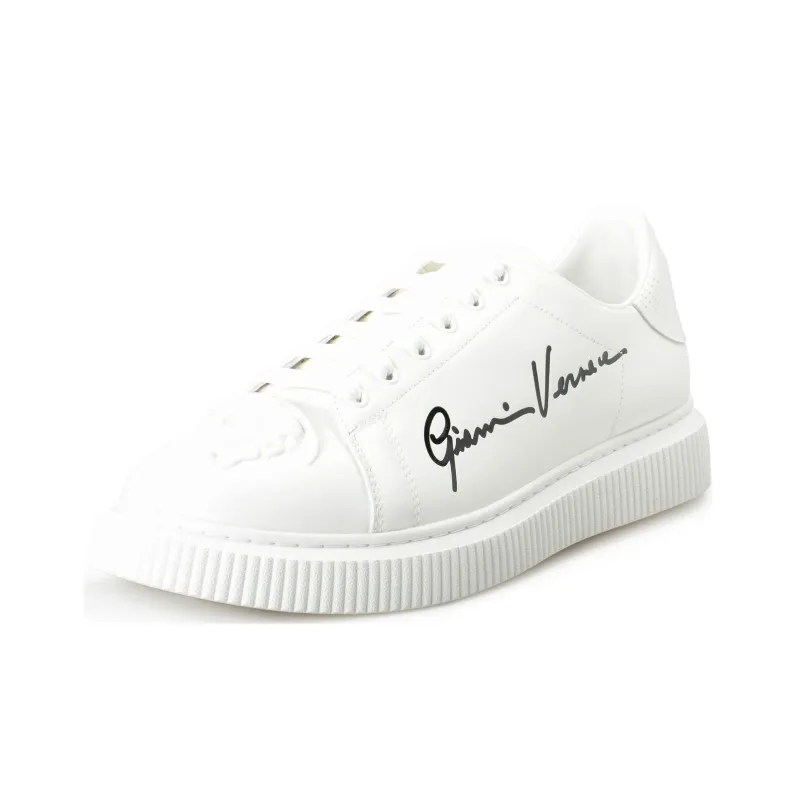 VERSACE Medusa Low 'Gianni VERSACE Signature Print - White'-6