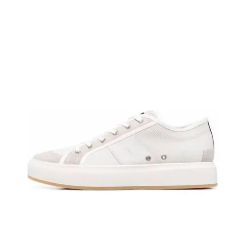 STONE ISLAND Skateboard Shoes Men Low-Top Off White