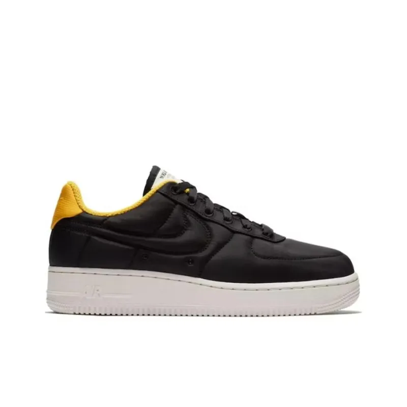 Nike Air Force 1 Lux Black Yellow Ochre Women's-2