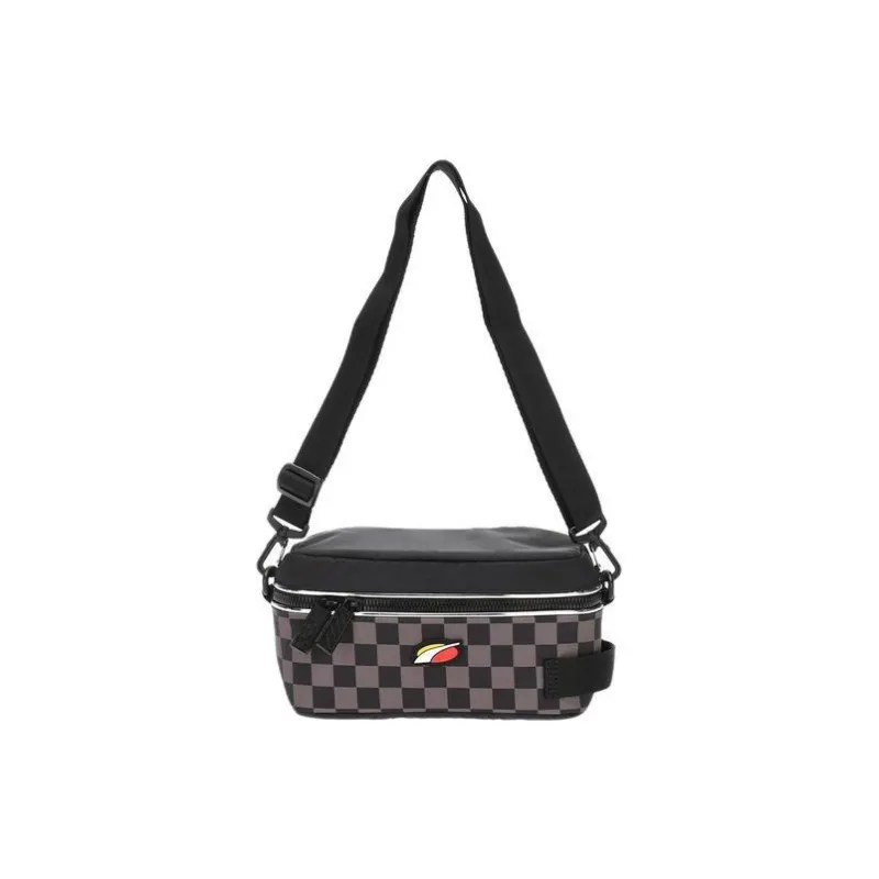PUMA Rdet Collaboration Fabric Box Bag Shoulder Bag Crossbody Bag Regular Unisex Black-2