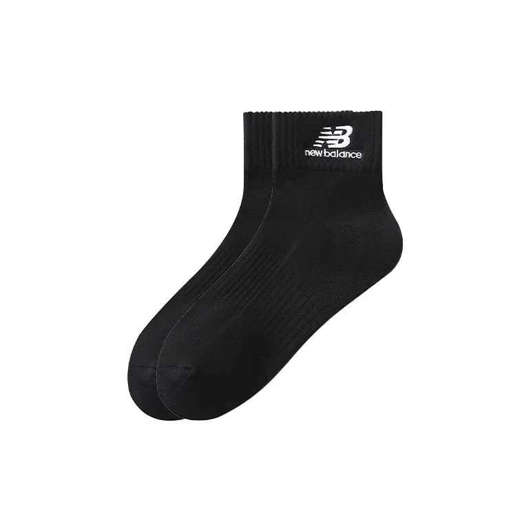 New Balance Ankle Socks Unisex 1 Pack Black-0