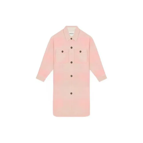 ISABEL MARANT Coats Women's Cool And Trendy Pink