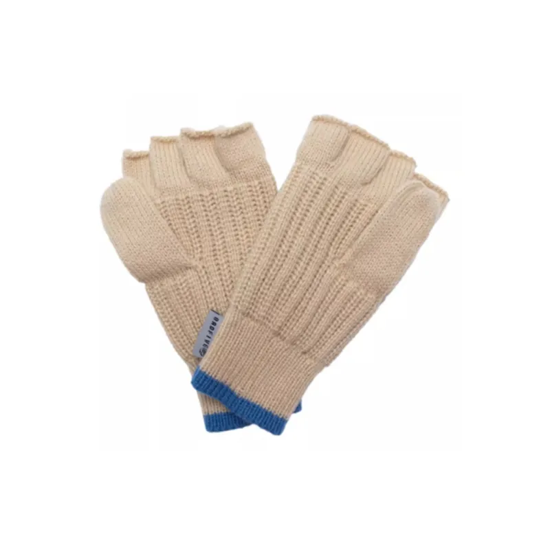 LiNing Knit Gloves Unisex Creamy Brown-4