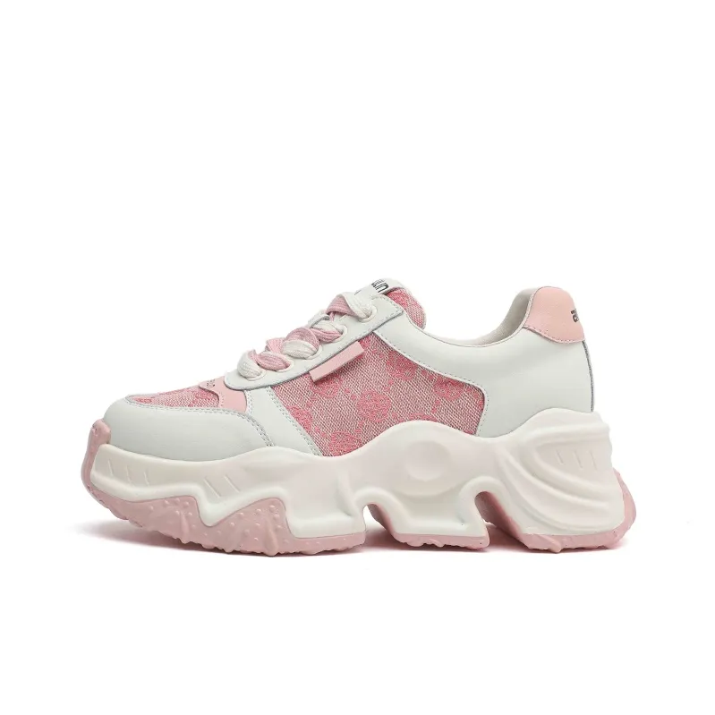 AIFUlIn Evelyn Abrasion Resistant Low Top Chunky Sneakers Women's-5