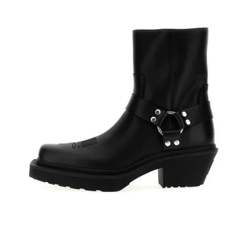 VTMNTS Harness 70mm Leather Ankle Boots