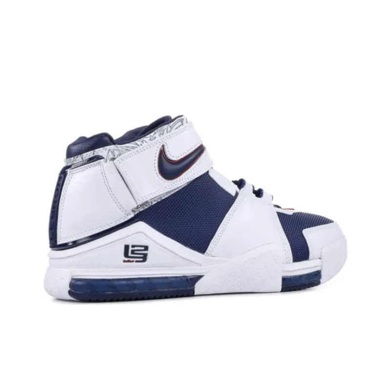 Nike LeBron Zoom 2 Midnight Navy-2