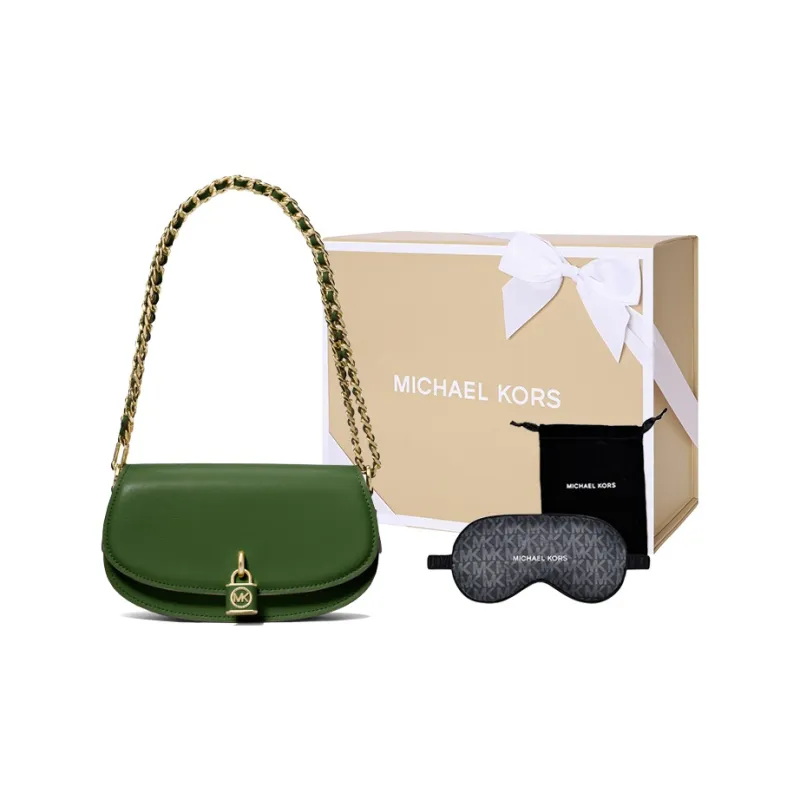 MICHAEL KORS Mila Leather Shoulder Bag Women's Jasper-4