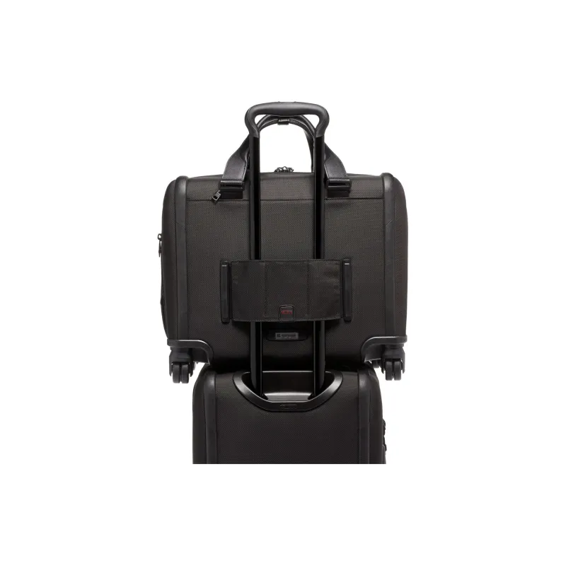 TUMI Alpha 3 Nylon Laptop Briefcase Unisex Black-1