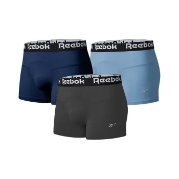 Reebok Underpants Men's 3 Pack Black+Royal Blue+Blue
