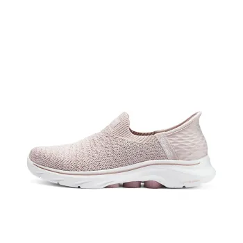 Skechers GO WALK 7 Cushioned Wear Resistant Breathable Lightweight Low Top Casual Running Shoes Women's Pink