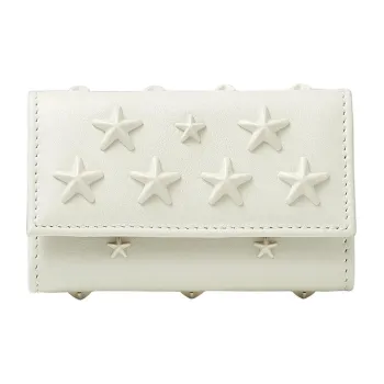 Jimmy Choo Calfskin Key Pouch Women's White