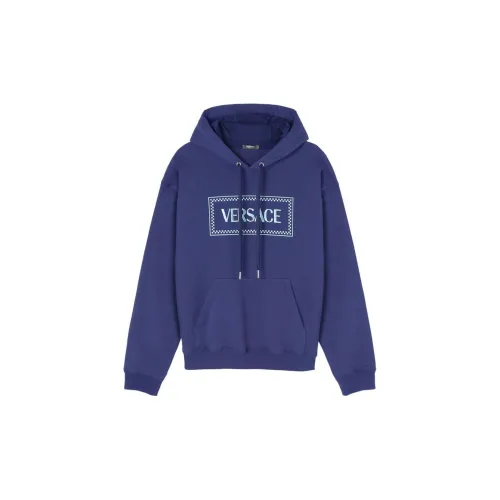 VERSACE Sweatshirts Men Blue