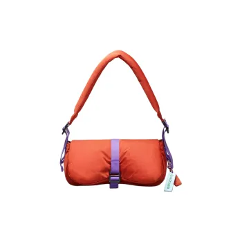 Coachtopia Recycled Polyester Portable Crossbody Bag Shoulder Bag Women's Dark Orange