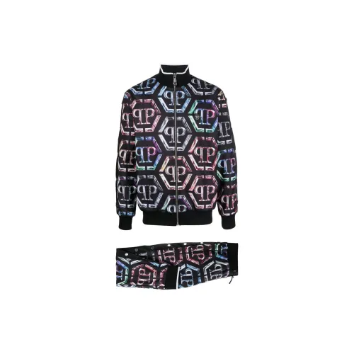 PHILIPP PLEIN All Over Printed Zip Up Tracksuit
