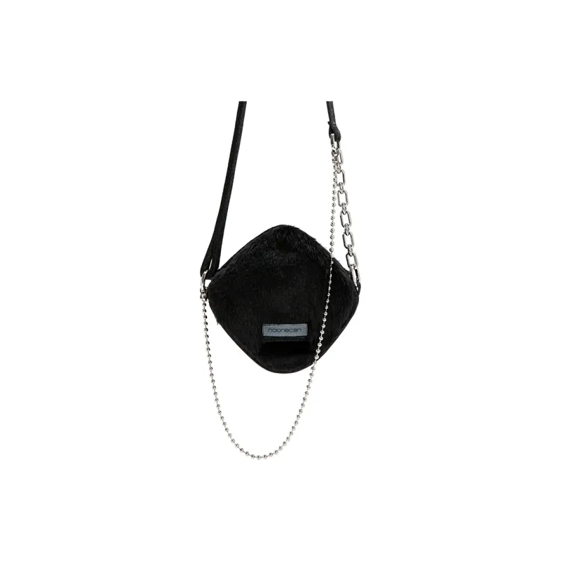 COMBACK Plush Crossbody Bag Trumpets Women's Night Black/Caramel Leopard Print/Mist Gray/Milk Tea Brown-6