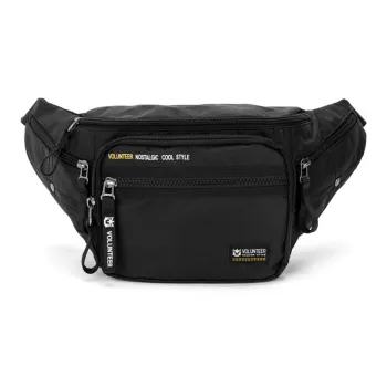 Volunteer Oxford Fanny Pack Men's Black/Gray/Green