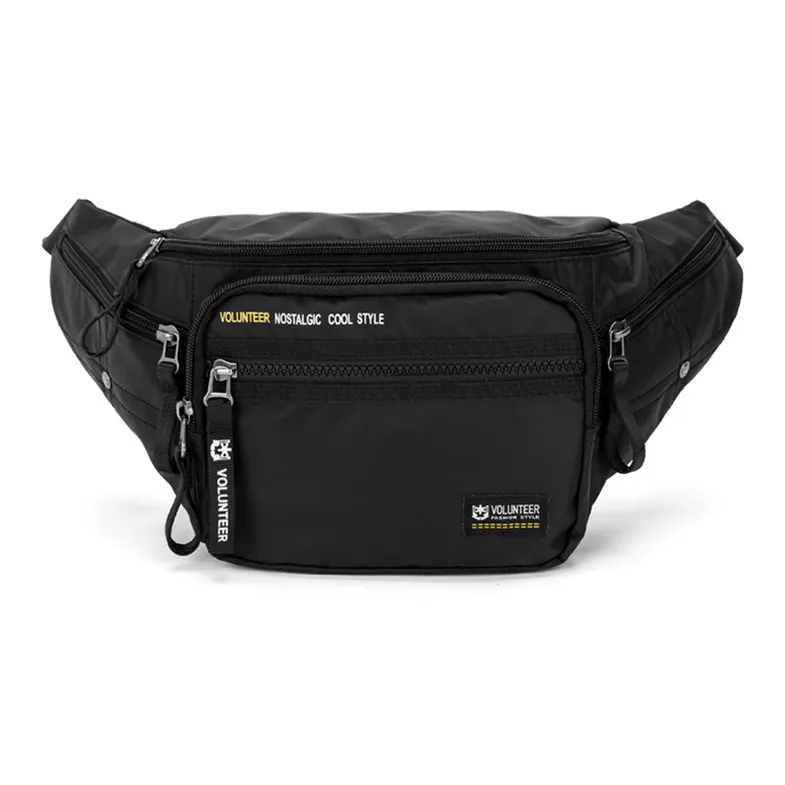 Volunteer Oxford Fanny Pack Men's Black/Gray/Green-0