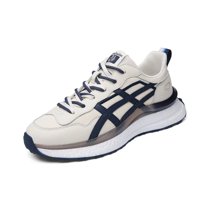 CEDAR HAN Breathable Height Increase Low Top Casual Shoes Unisex-7