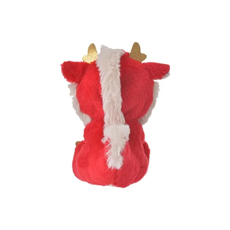 Disney Thriving 'Dragon' Collection Little Bean Prosperous Dragon Collection Small Size Dolls Plush Doll 14cm Height-1