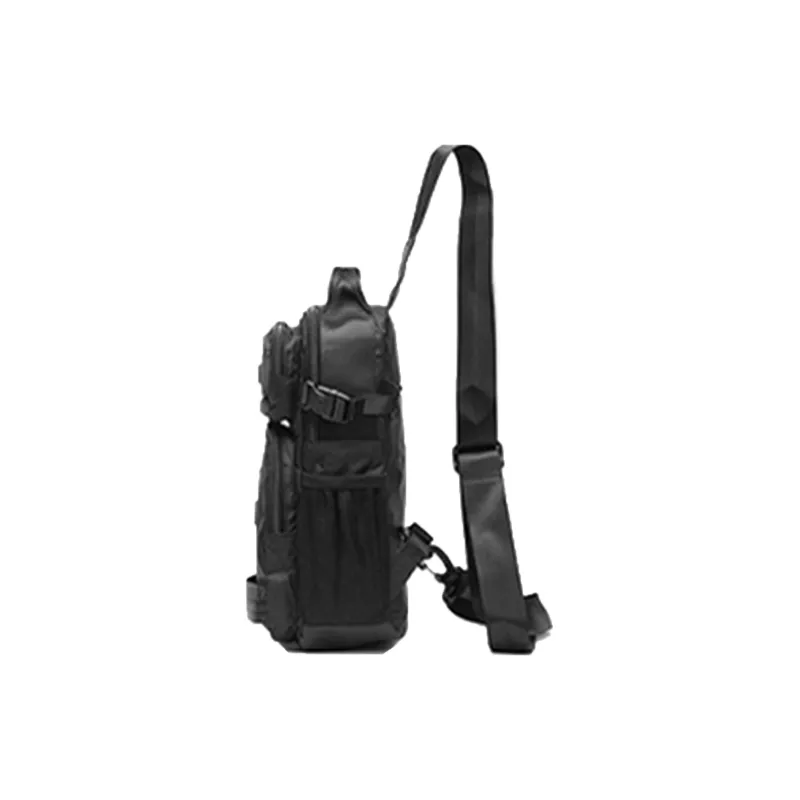 Volunteer Canvas Oxford Sling Bag Shoulder Bag Crossbody Bag Regular Men's Black/Green-1