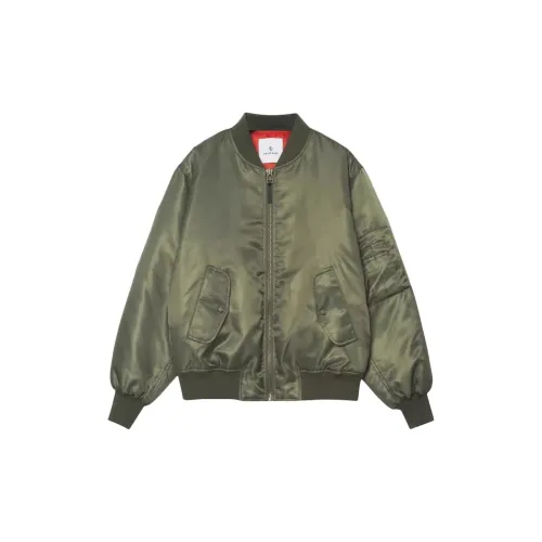 Anine Bing Leon Satin Bomber Jacket