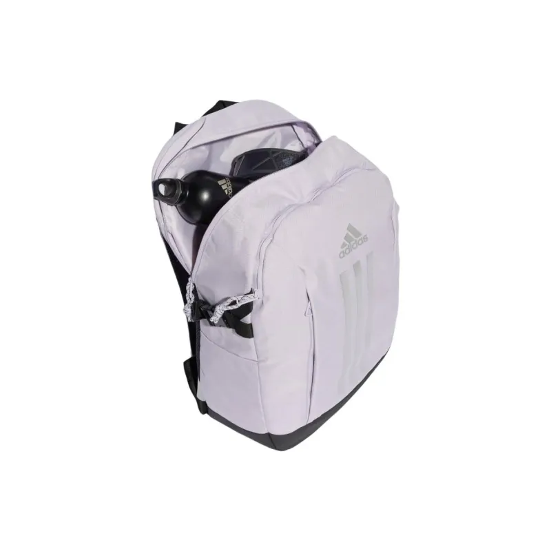 Adidas Recycled Polyester Backpack Regular Unisex Black & Metallic Silver-2