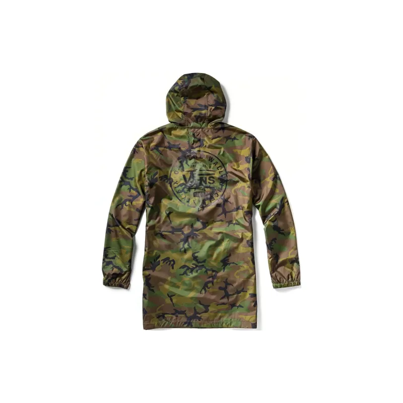 Vans Jackets Coats Unisex Green Camouflage-1