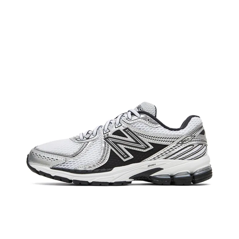 New Balance 860v2 Black White Silver-0