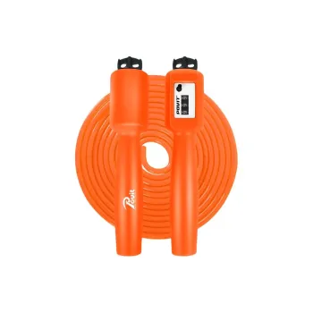 POVIT Fitness Training Mechanical Counting Jump Ropes Students PVC Cord, Plastic Controller 2.9m