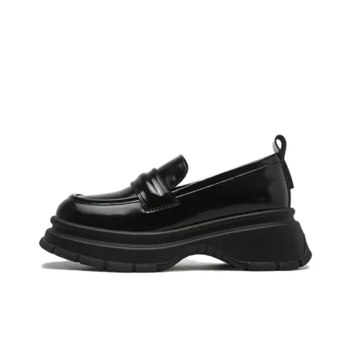 FAIRWHALE Loafers Women's Pure Black