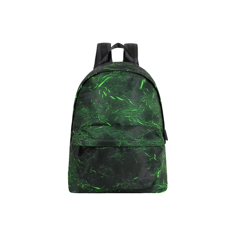 KONADCT Polyester Large Capacity Practical Commute Backpack Stripes Backpack Unisex-6