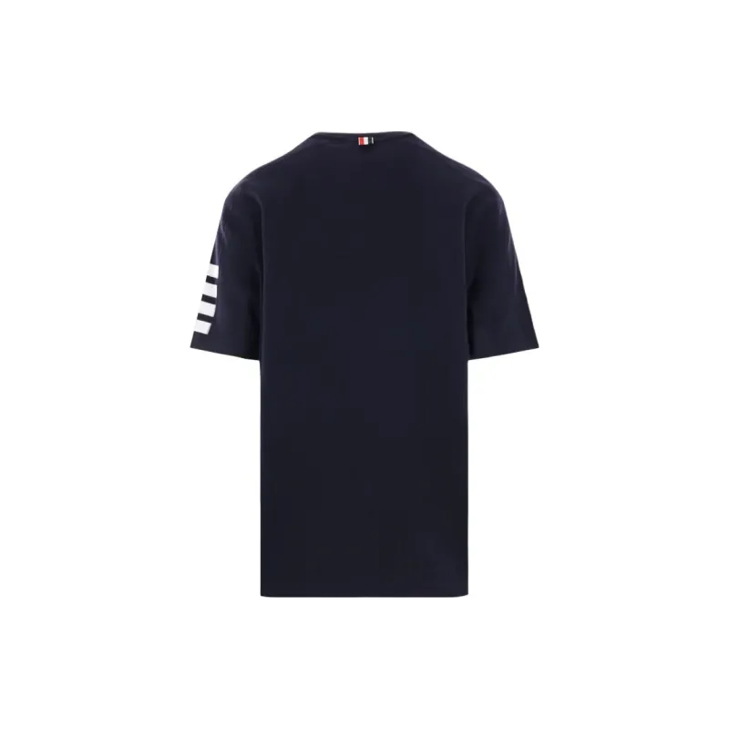 THOM BROWNE 4 Bar Stripe Crewneck T Shirt-1