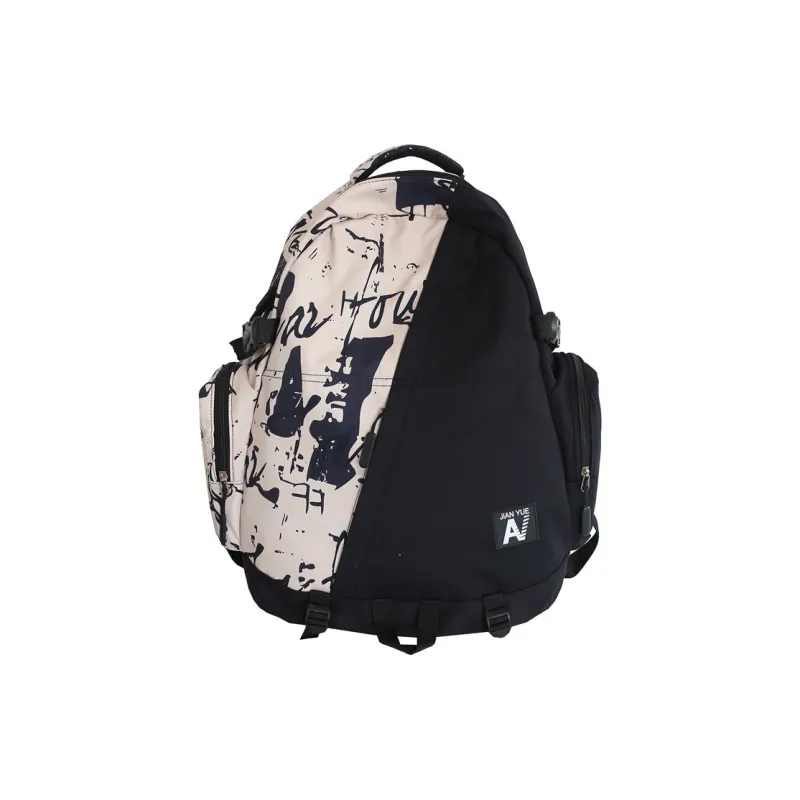 GEERDUN Nylon Backpack Laptop Bag Unisex Black-10