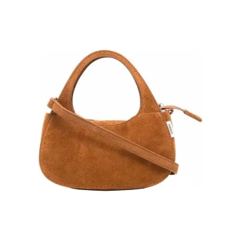 COPERNI Suede Shoulder Bag Crossbody Bag Handbag Small Size Women's Brown