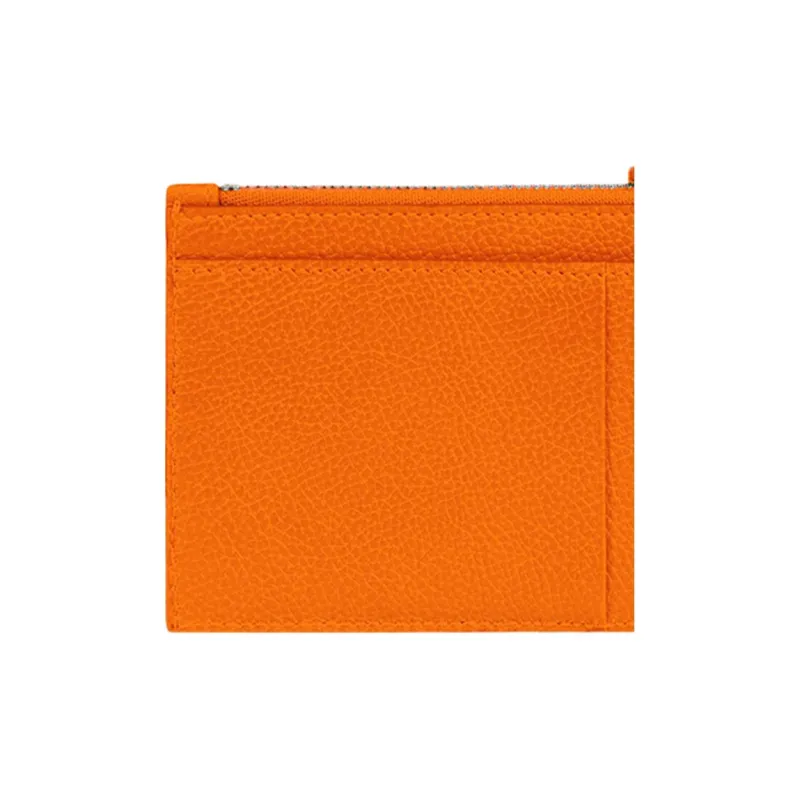 Balenciaga Calfskin Coin Purse Men's Orange-2