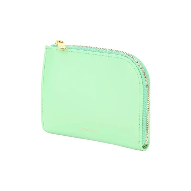 MANSUR GAVRIEL Calfskin Wallet Women's Mint-1