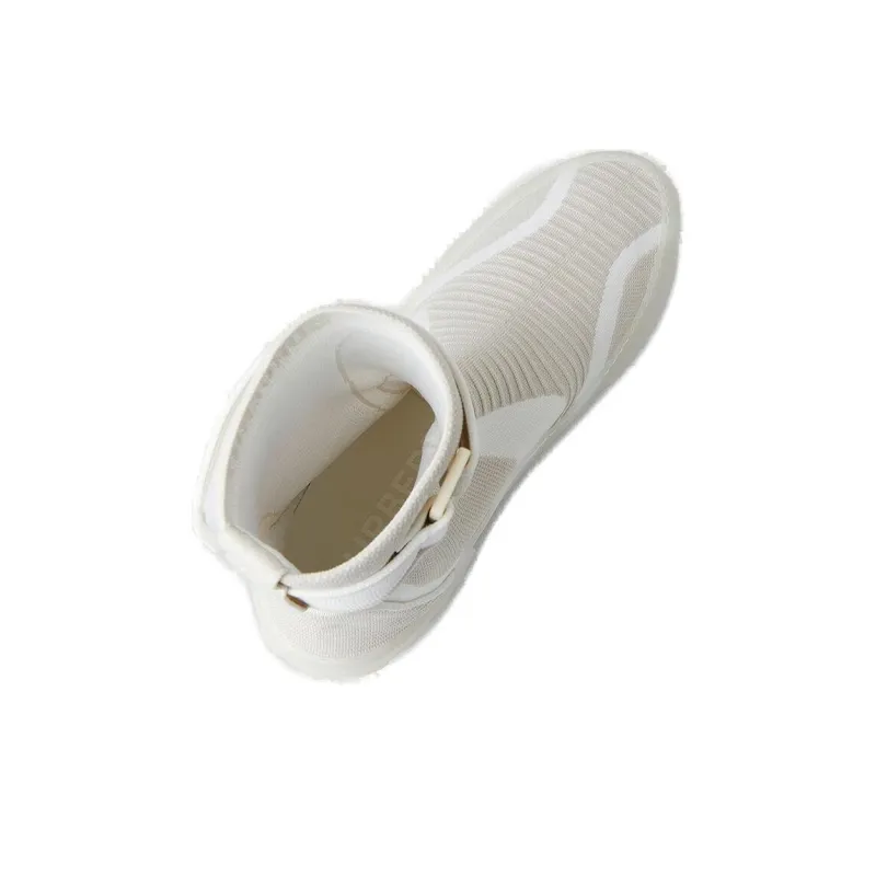 Burberry Sub High-Top Sneaker Off White-3