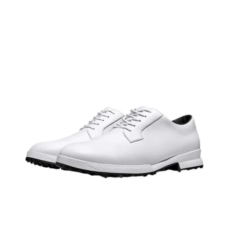 PGM Anti Slip And Wear Resistant Breathable Low Top Golf Shoes Men's White-1