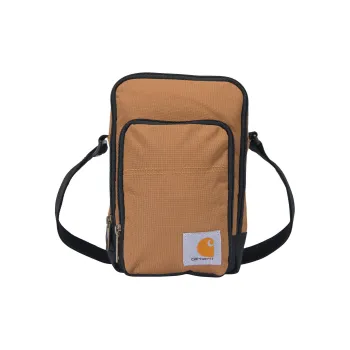 Carhartt Polyethylene Shoulder Bag Crossbody Bag Unisex Brown
