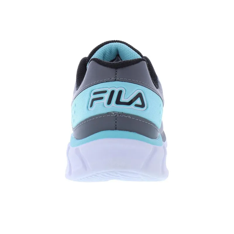 FILA Memory Superstride Durable Breathable Low Top Running Shoes Women's Gray-2