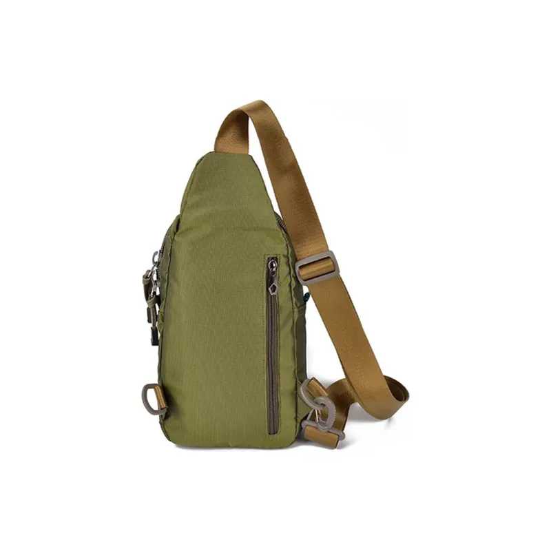 Volunteer Oxford Sling Bags Crossbody Bags Regular Men's Army Green/Black/Gray Green-2