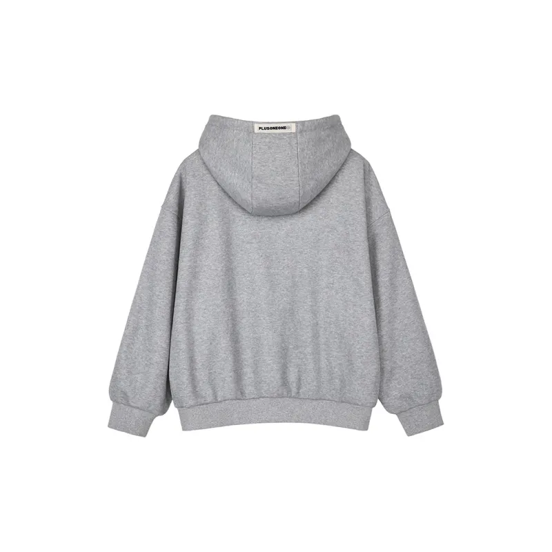 PLUSONEONE+ Sweatshirt Jacket Women's-5