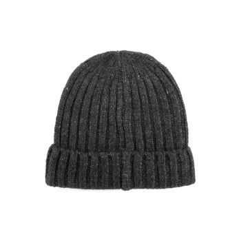 GAP Polyester, Spandex, Acrylic Beanies Men's Gray