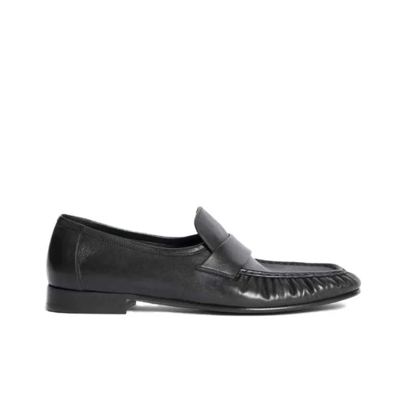 THE ROW Loafers Men Black-1