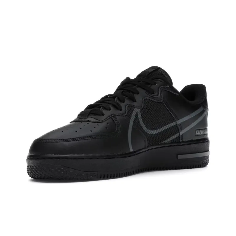 Nike Air Force 1 React Black Anthracite-2